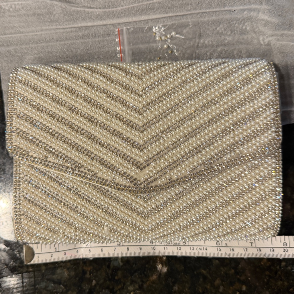 Elegant Beaded Clutch
